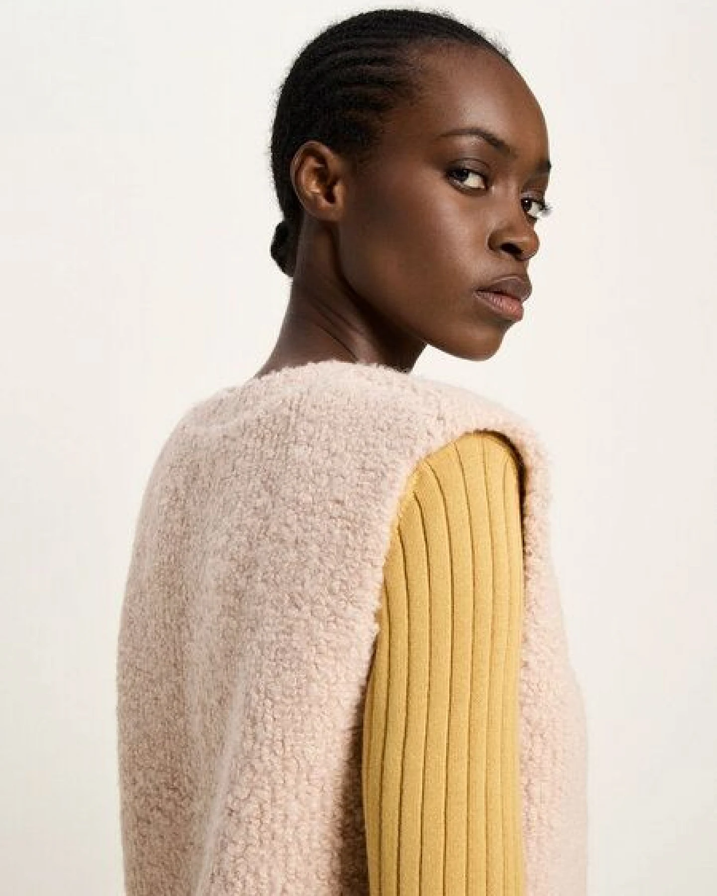 LANIUS Boucle Strickweste – Ansicht 4