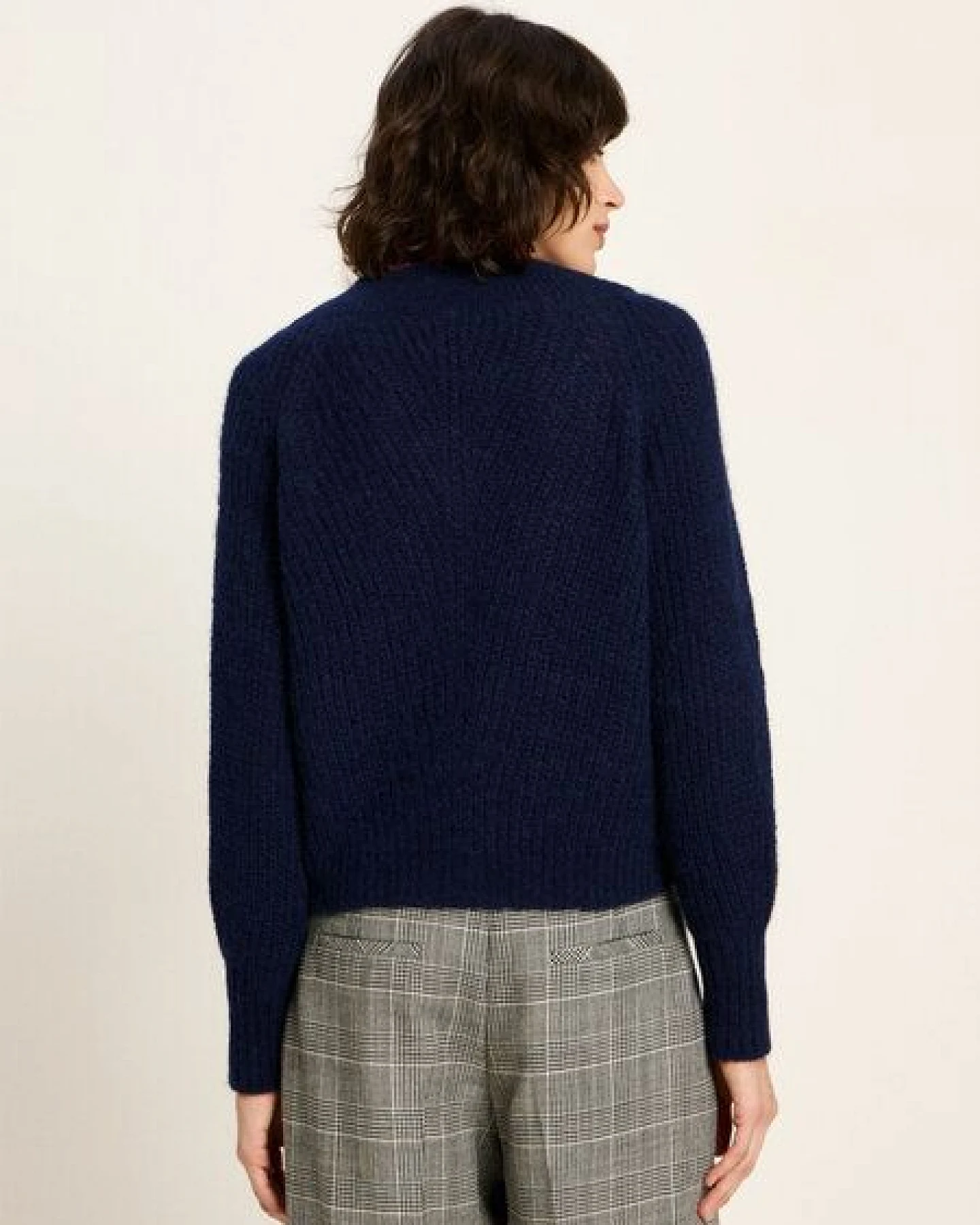 LANIUS Pullover mit V-Ausschnitt – Ansicht 2