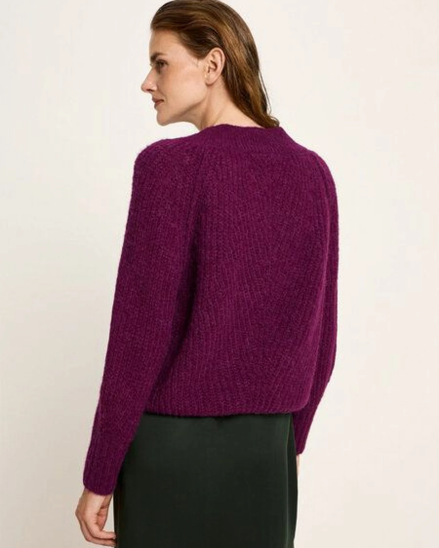 LANIUS Pullover mit V-Ausschnitt – Ansicht 2