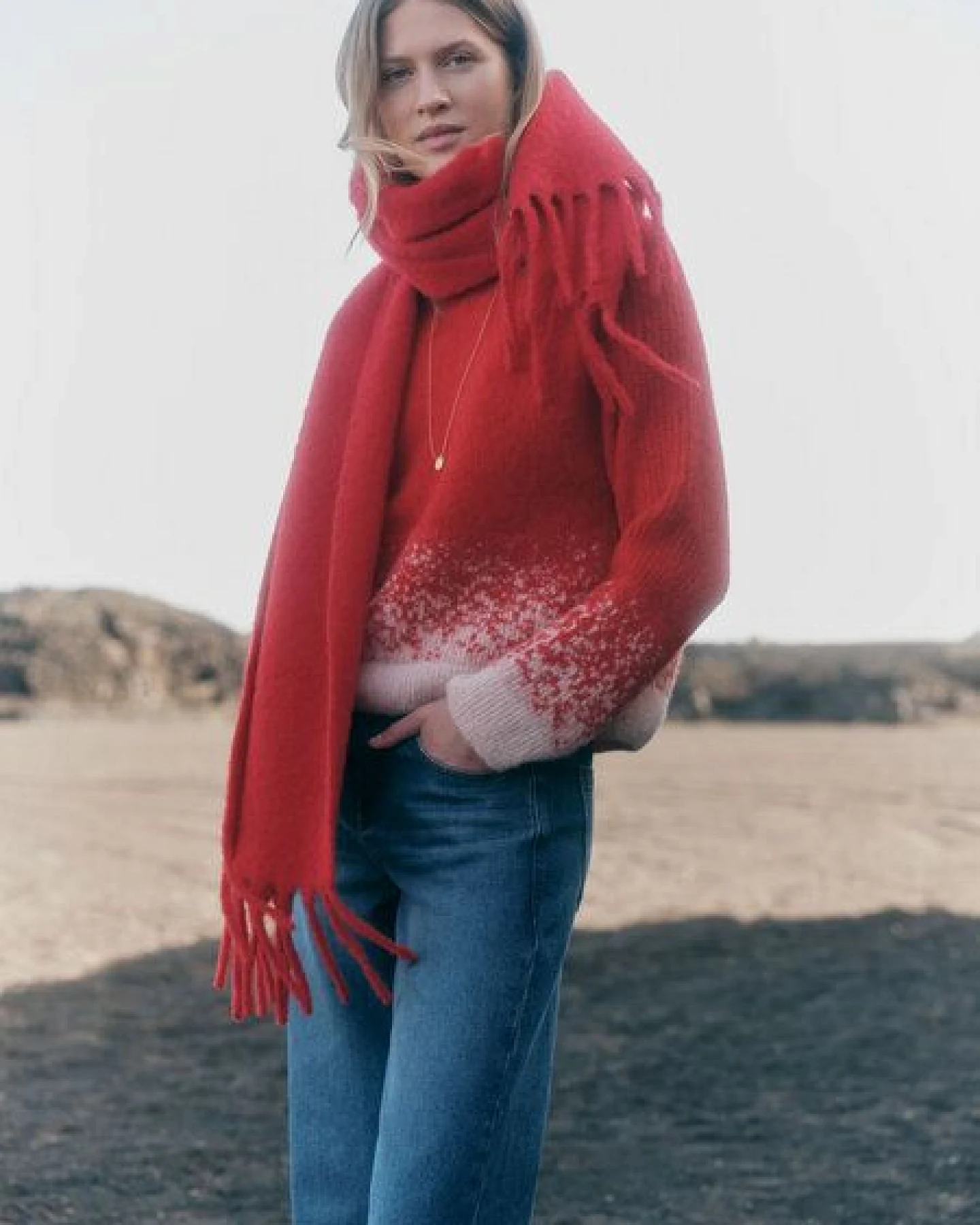 LANIUS Jacquard Pullover – Ansicht 3