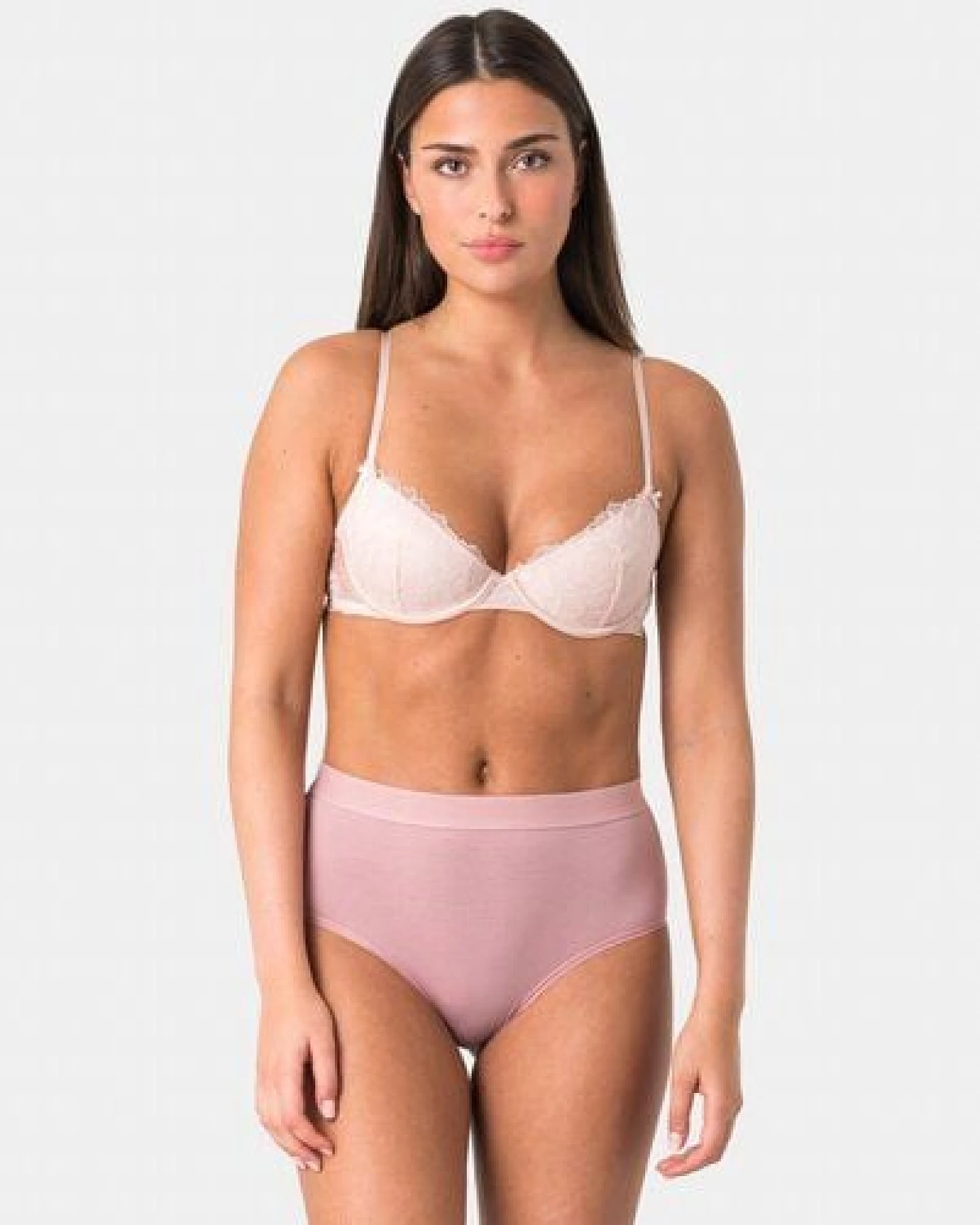 Elsie Unterhosen Damen 5er Pack Taillenslip aus Baumwolle mit Stretch – Ansicht 3