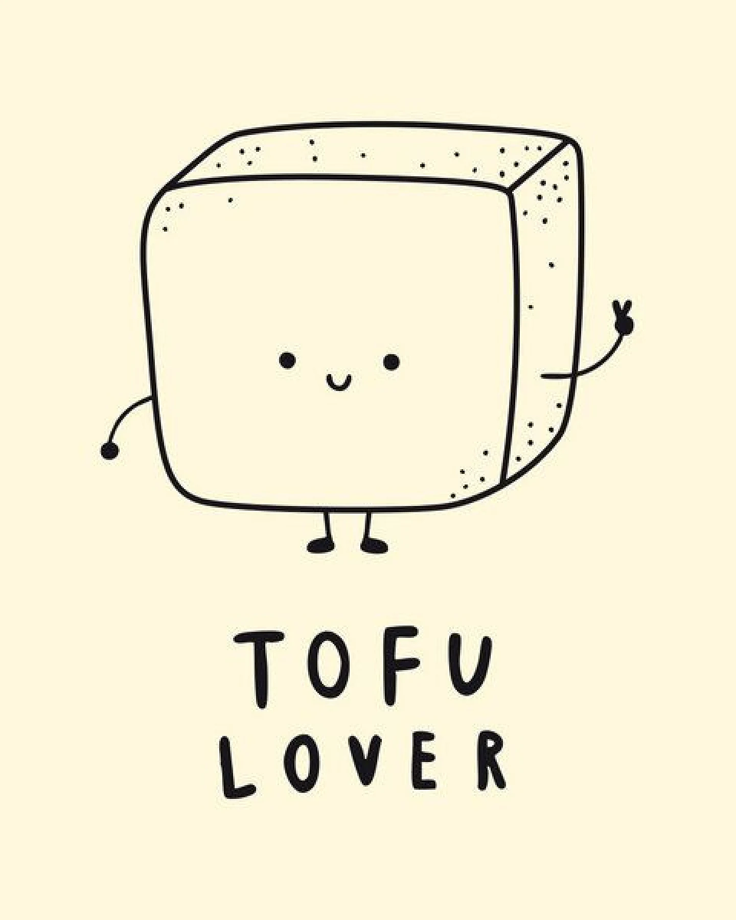 GARY MASH Baumwolltasche Tofu Lover aus zertifizierter Biobaumwolle – Ansicht 2