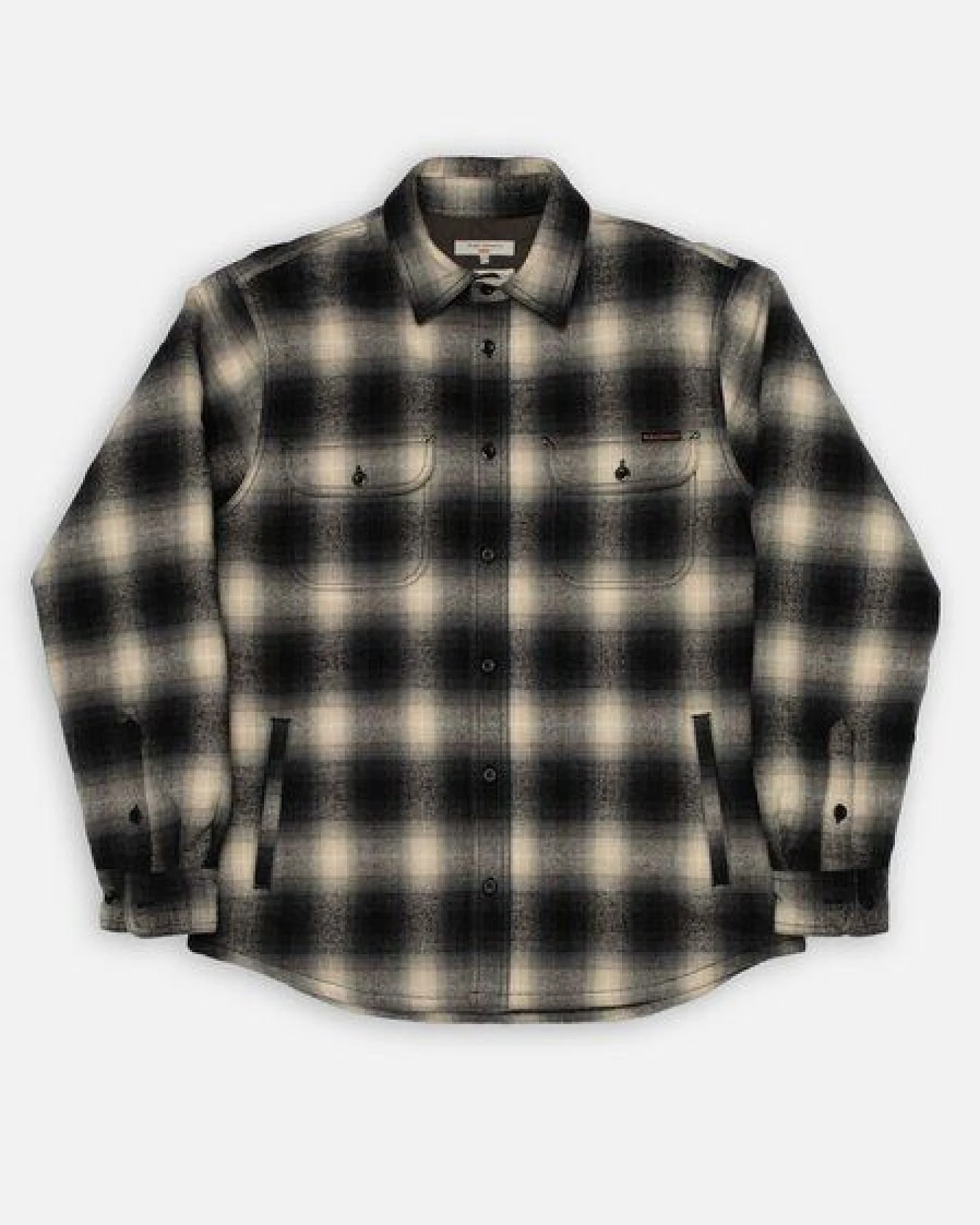 Nudie Jeans Glenn Padded Jacke - Shadow Check – Ansicht 2