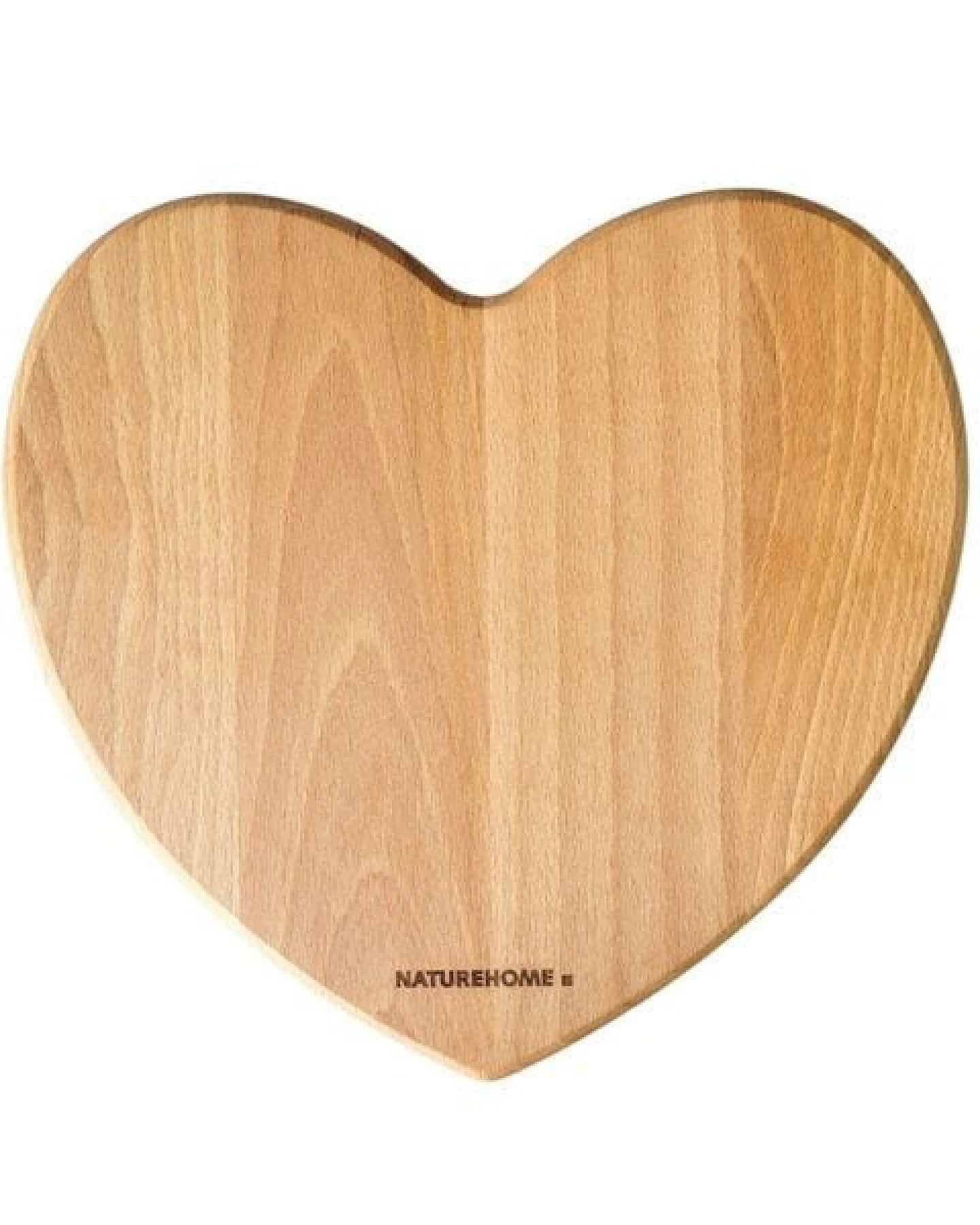 NATUREHOME Schneidebrett Herz Buche 22,5x24x1,5cm – Ansicht 4