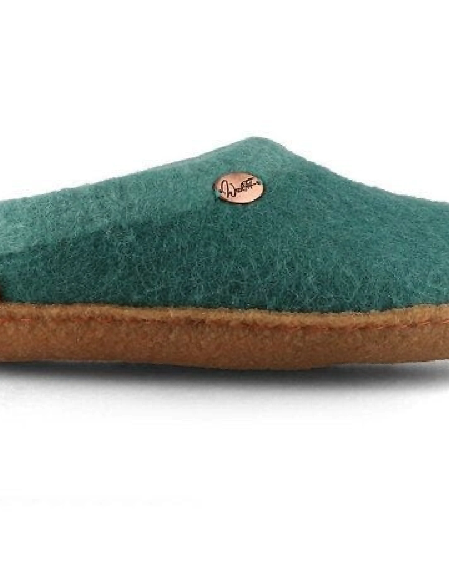 WoolFit Sherpa Barfuß-Hausschuhe unisex Filz-Pantoffeln mit Naturgummisohle, nachhaltig aus 100% Wolle – Ansicht 2