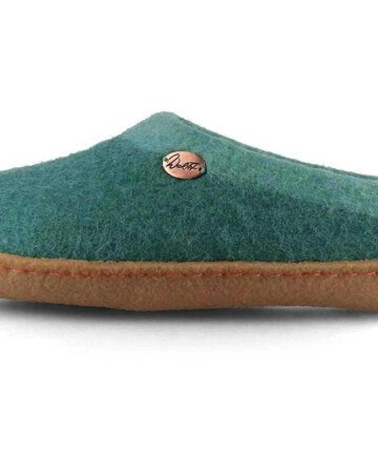 WoolFit Sherpa Barfuß-Hausschuhe unisex Filz-Pantoffeln mit Naturgummisohle, nachhaltig aus 100% Wolle – Ansicht 3