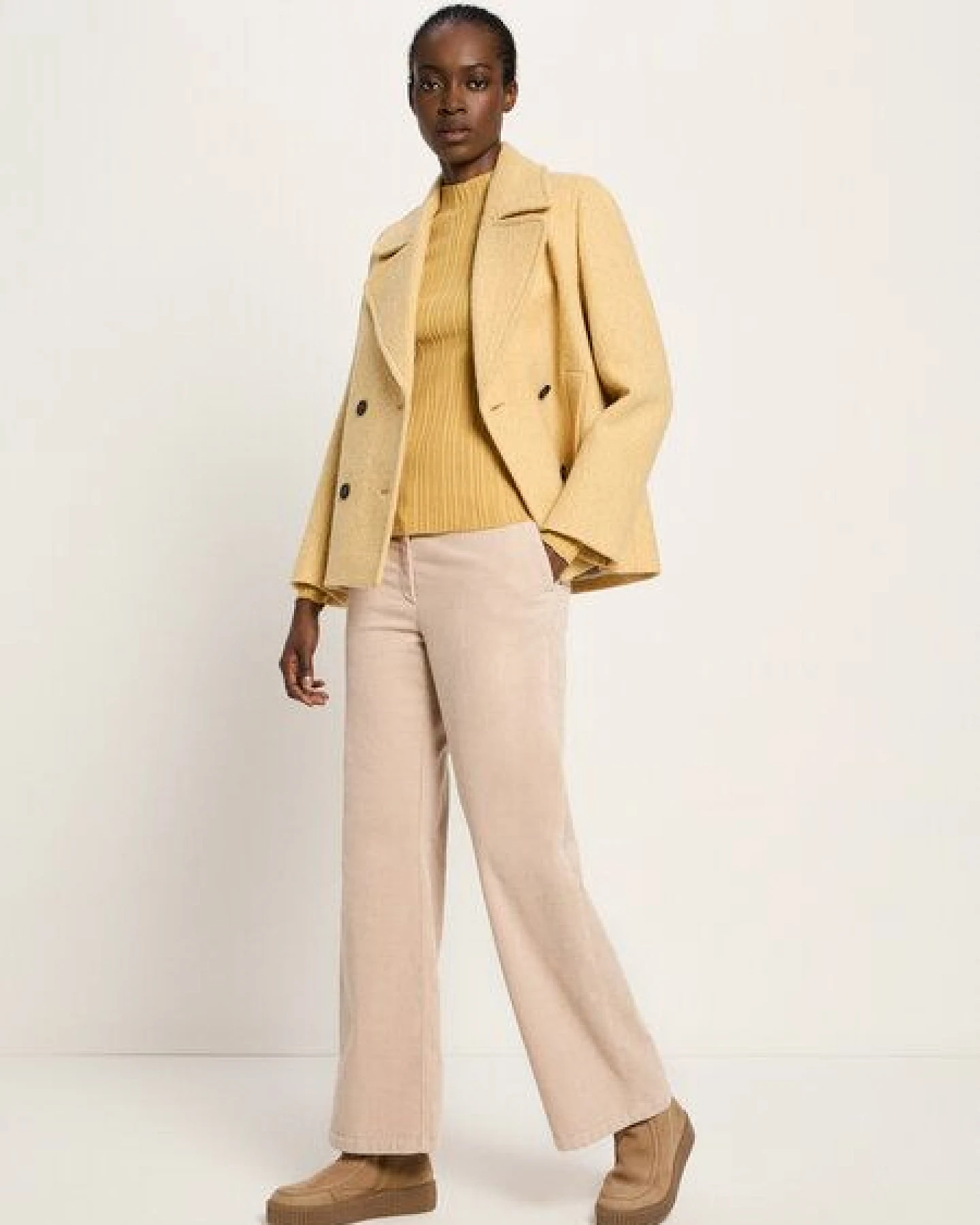 LANIUS Cabanjacke aus Schurwolle – Ansicht 2