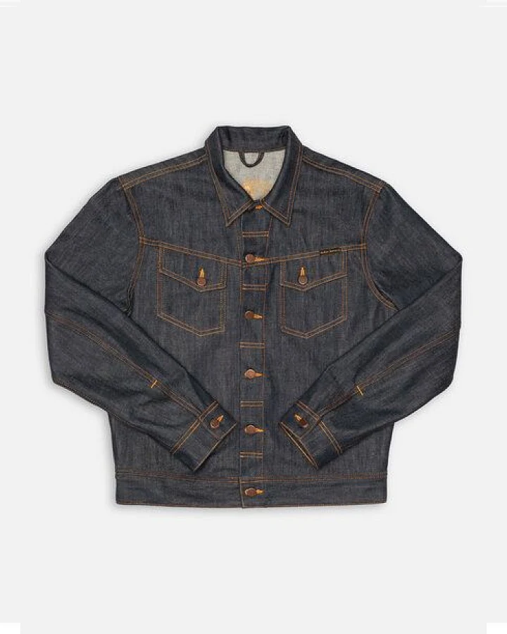 Nudie Jeans Herren Jacke - Conny Denim Jacket Sunburns