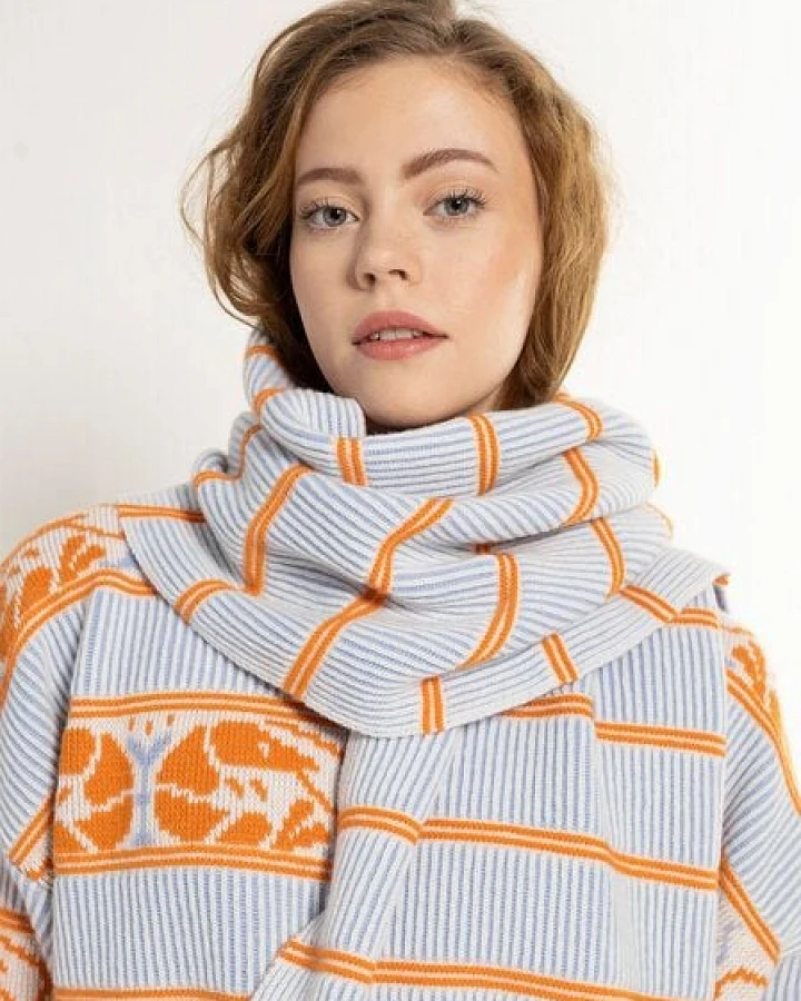 WOOLISH Damen Schal - Nelli Merino Scarf