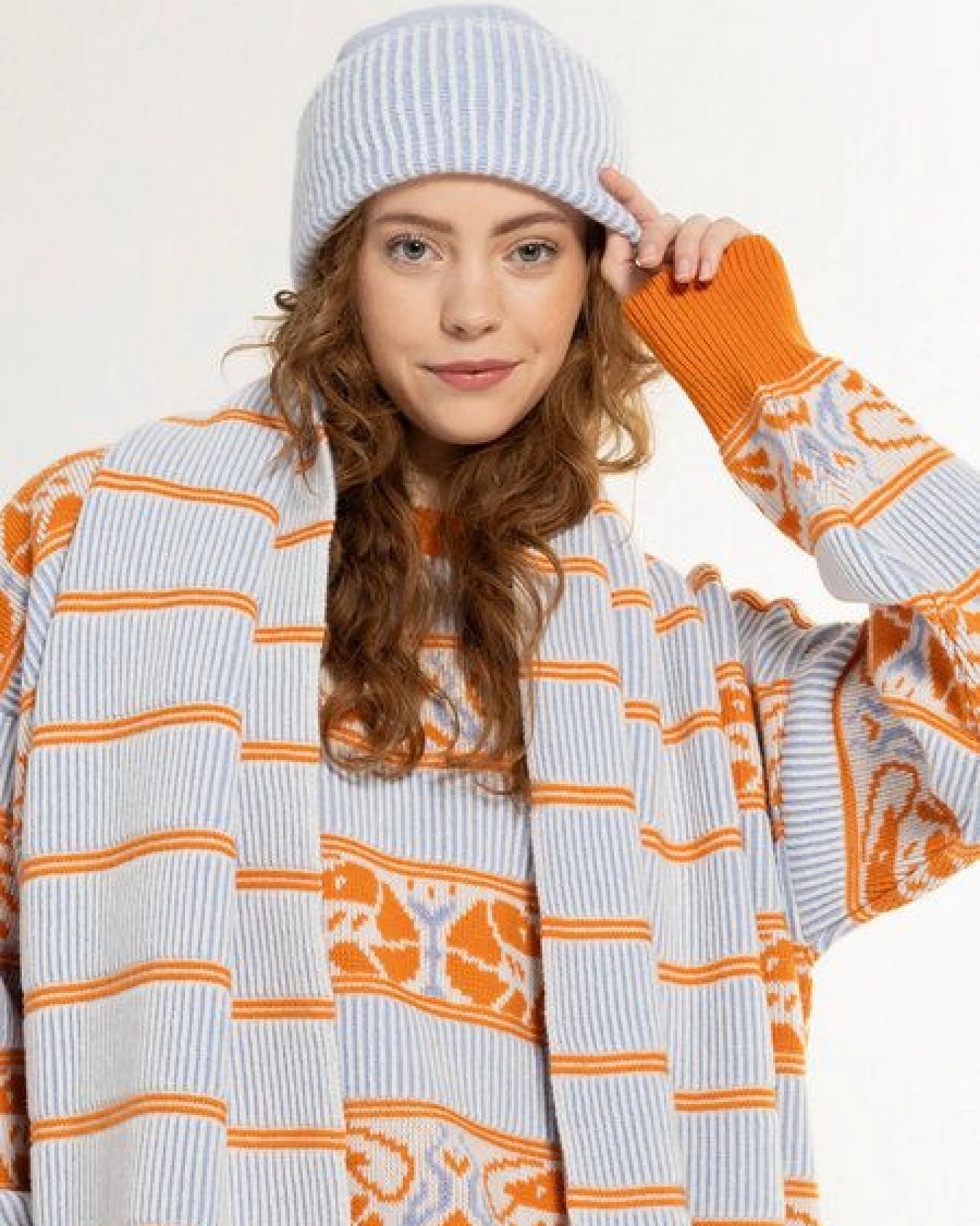WOOLISH Damen Schal - Nelli Merino Scarf – Ansicht 2