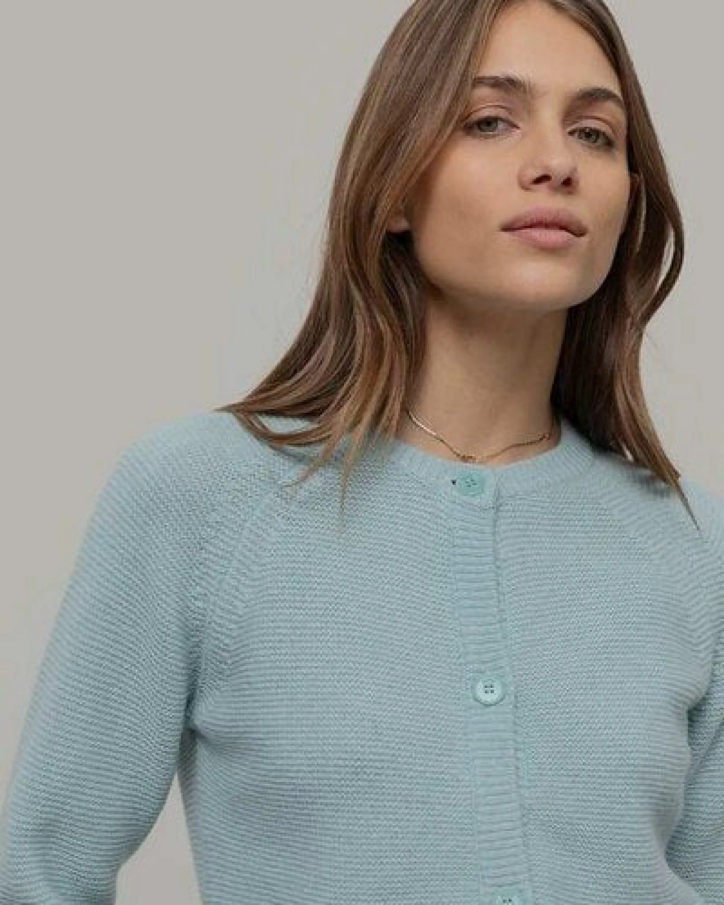 Rifò MAFALDA - Strickjacke aus Kaschmir – Ansicht 3