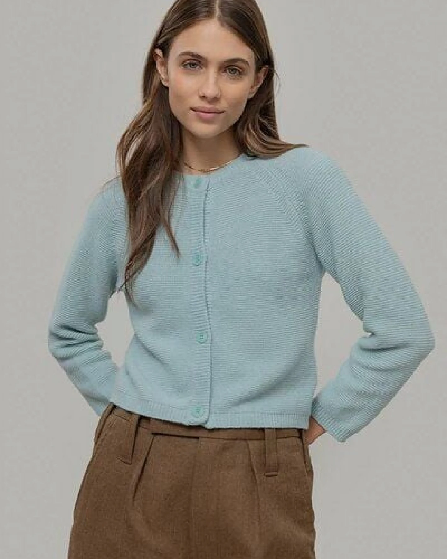 Rifò MAFALDA - Strickjacke aus Kaschmir – Ansicht 4