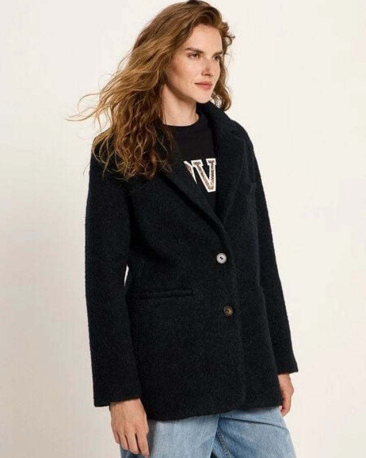 LANIUS Boucle Blazermantel (GOTS)