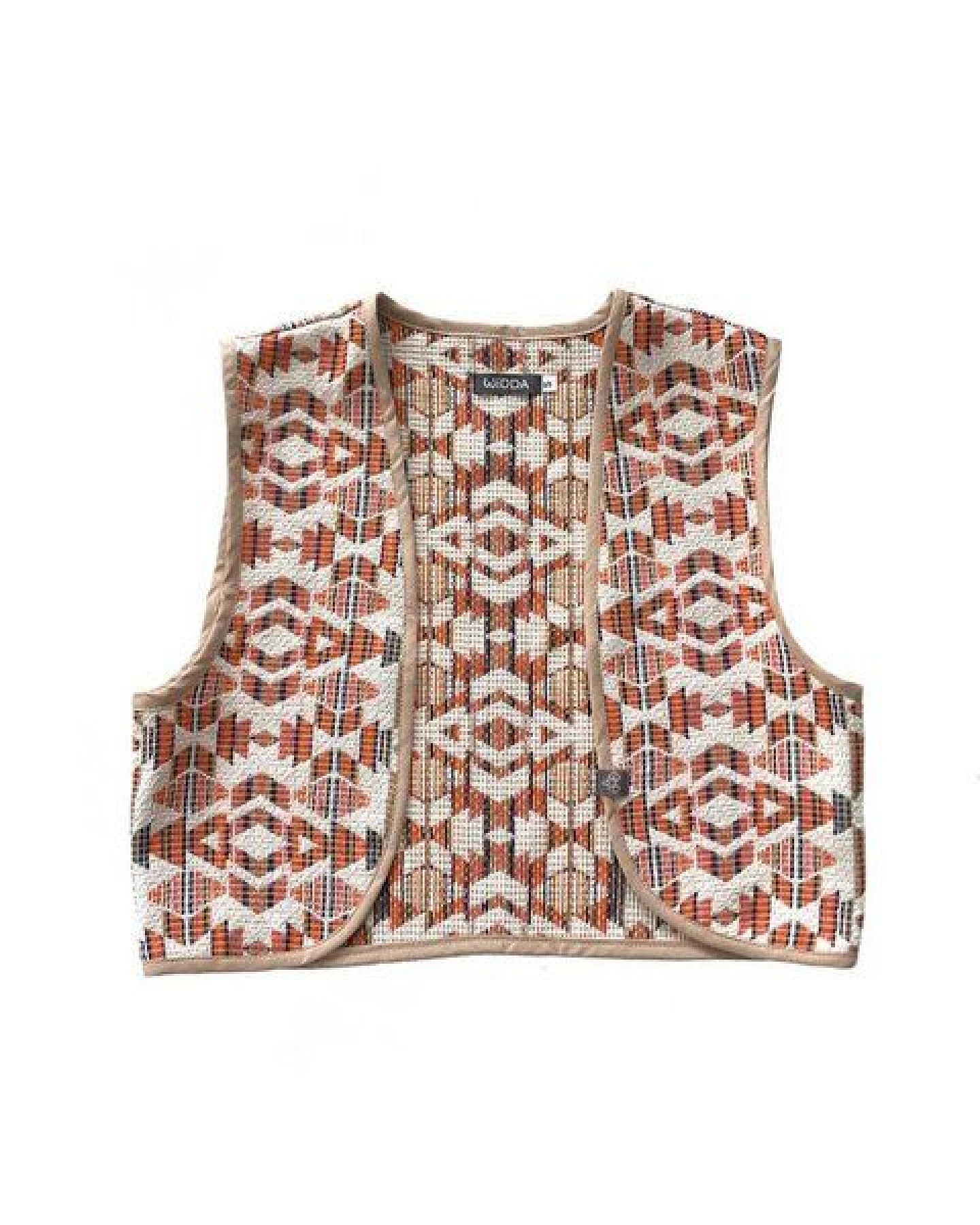 WiDDA berlin kurze Weste MIA mit Jacquard Muster – Ansicht 2