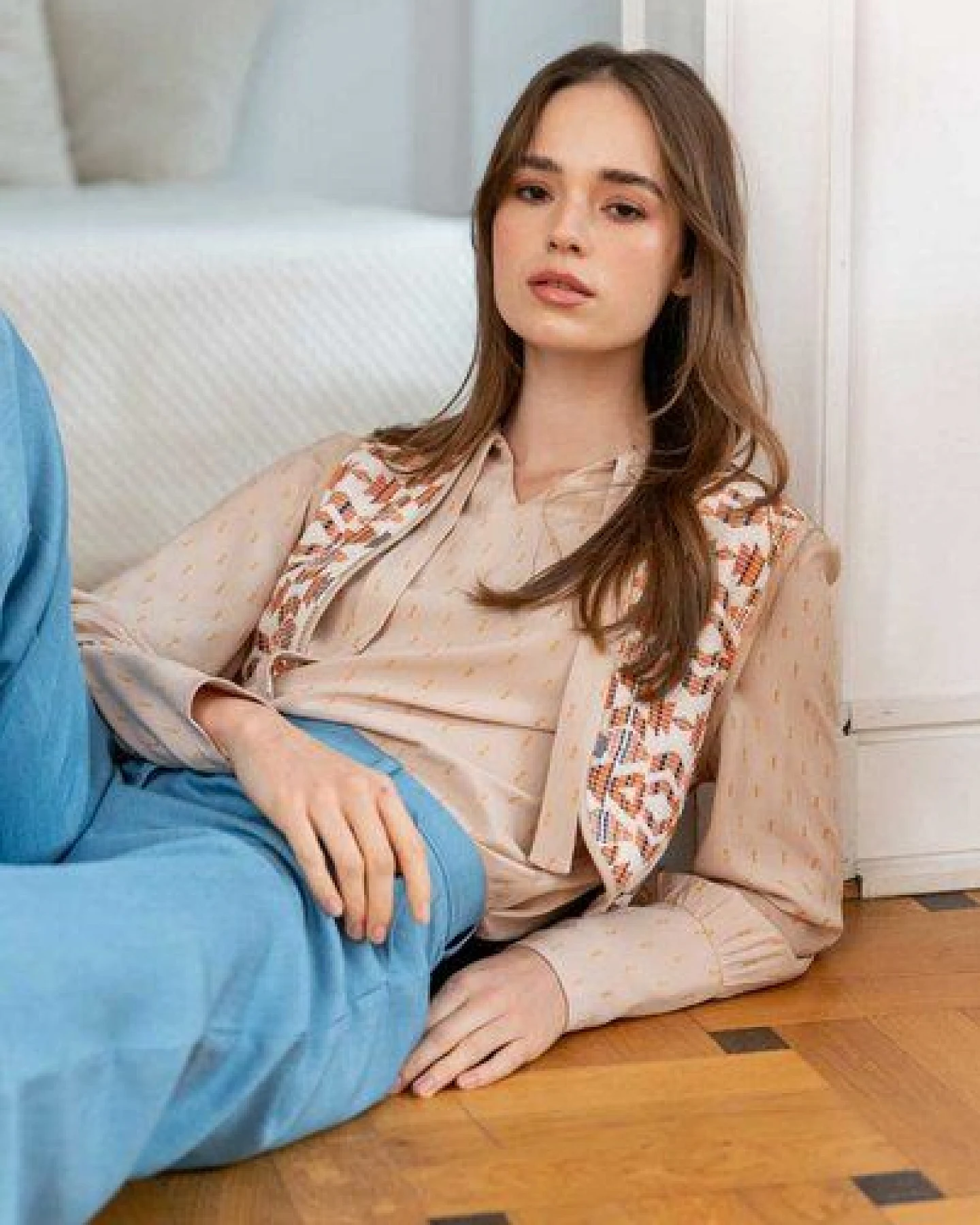 WiDDA berlin kurze Weste MIA mit Jacquard Muster – Ansicht 3