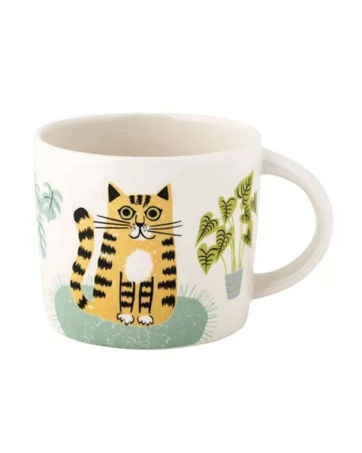 Hannah Turner Handgemachte Keramik Katzen Becher - wunderschön