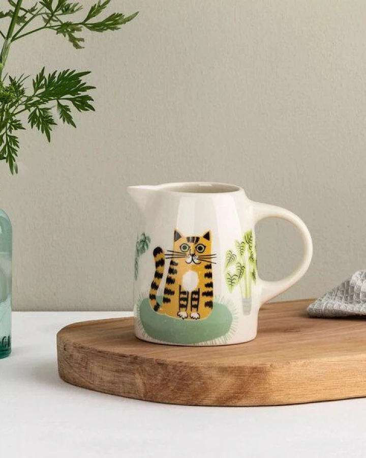 Hannah Turner Handgemachte Keramik Katze Milchkännchen- wunderschön