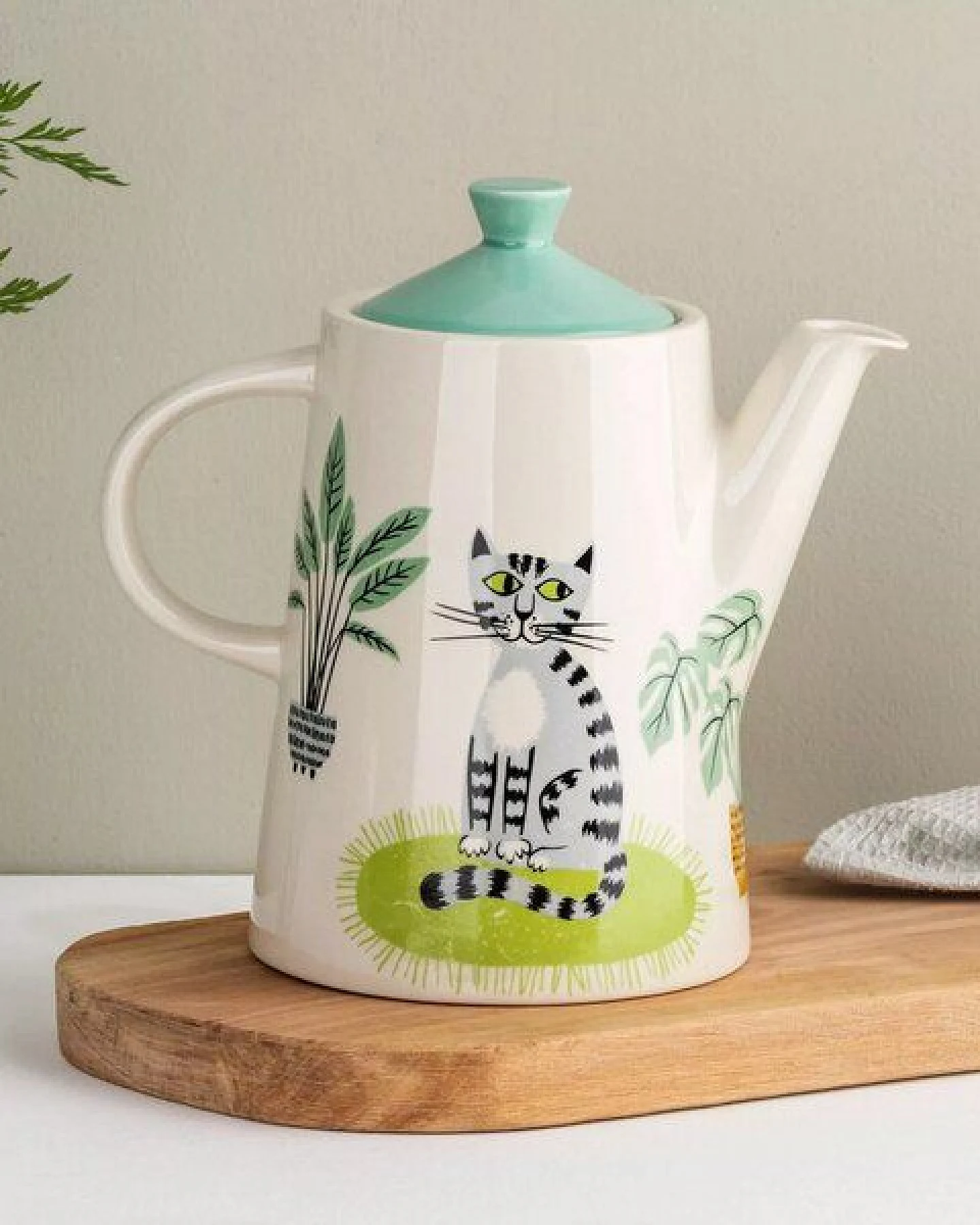 Hannah Turner Handgemachte Keramik Katzen Motiv SET- wunderschön – Ansicht 3