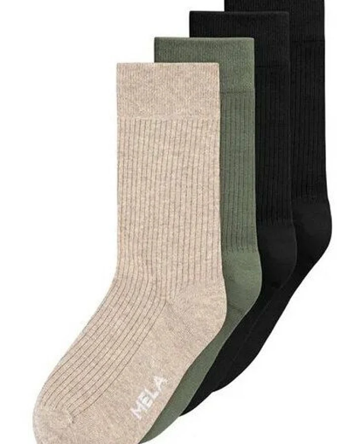 MELA 4-Paar Socken