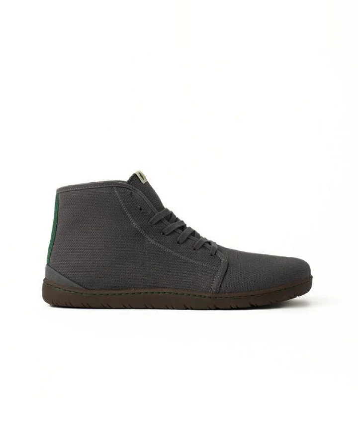 Vesica Piscis Footwear ADAMS Vegan barefoot grey