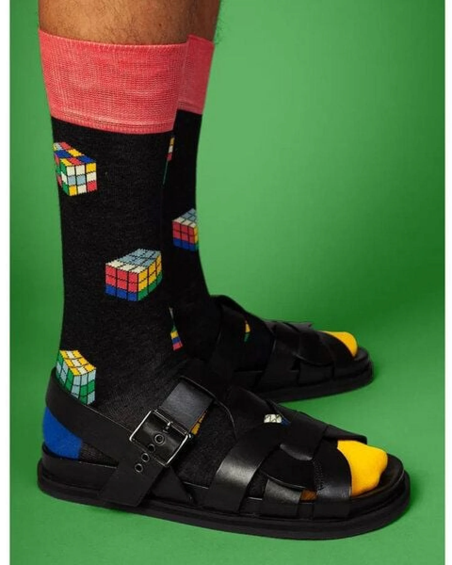DillySocks Socken Color Cube aus Biobaumwoll-Mix – Ansicht 4