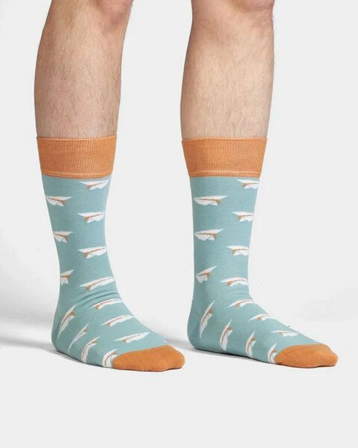 DillySocks Socken Folded Flights aus Biobaumwoll-Mix – Ansicht 3