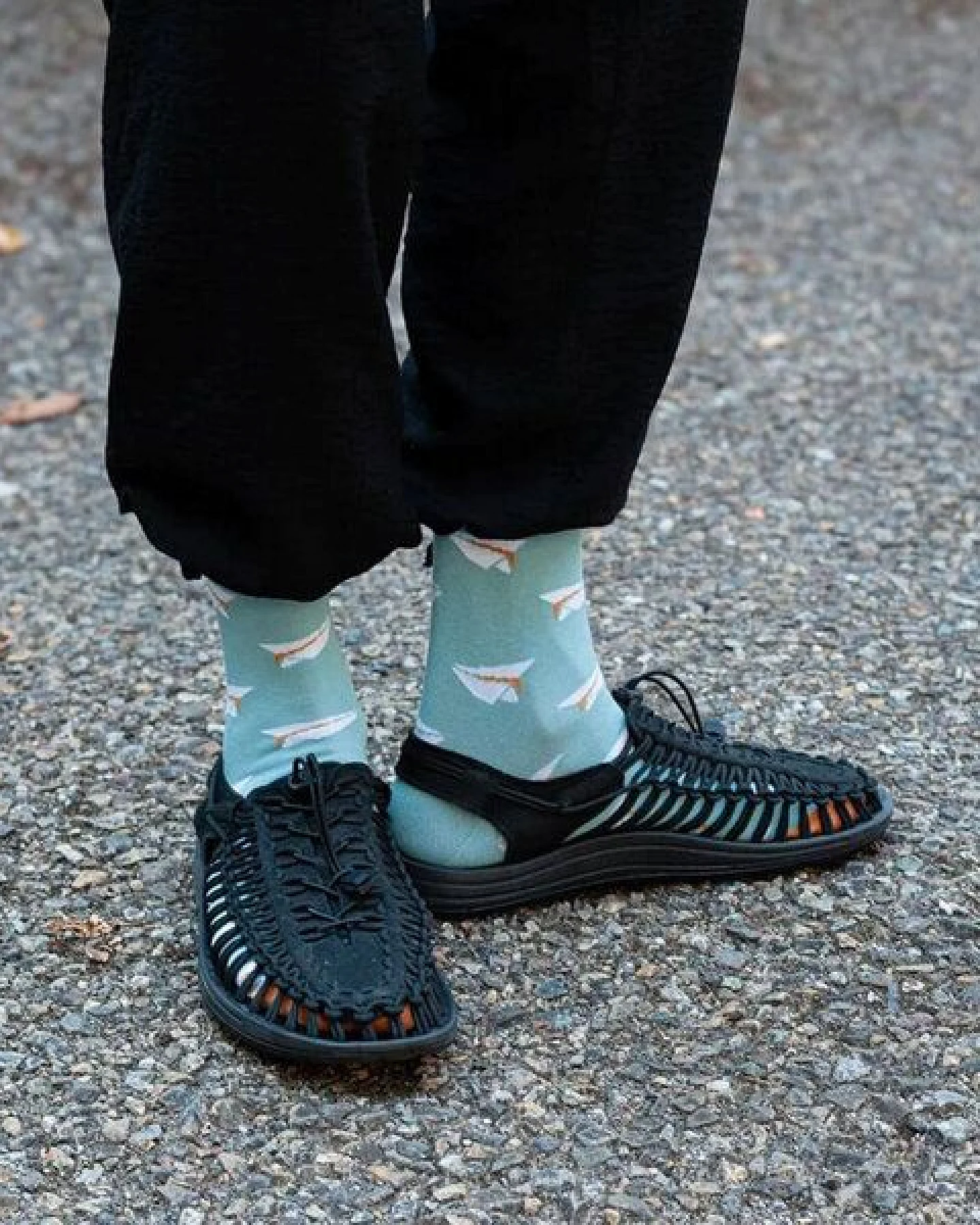 DillySocks Socken Folded Flights aus Biobaumwoll-Mix – Ansicht 4