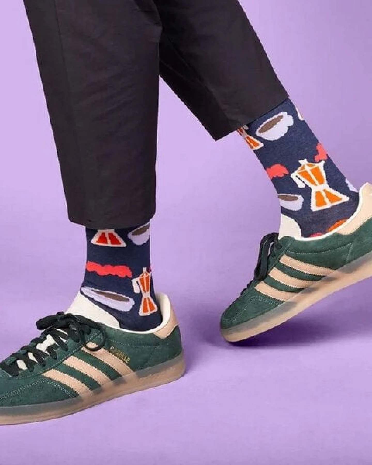 DillySocks Socken Barista Bliss aus Biobaumwoll-Mix – Ansicht 4