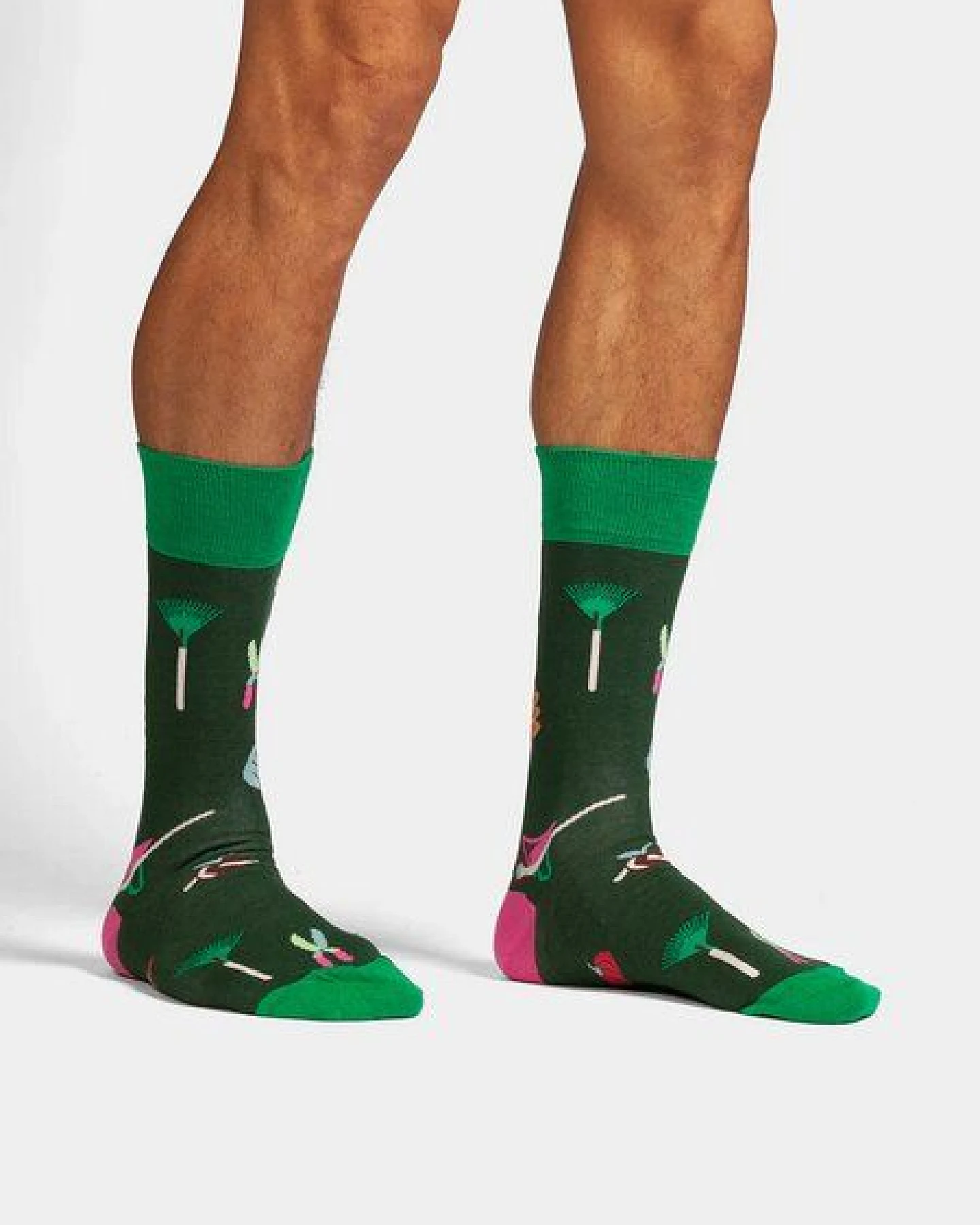 DillySocks Socken Garden Glow aus Biobaumwoll-Mix – Ansicht 2