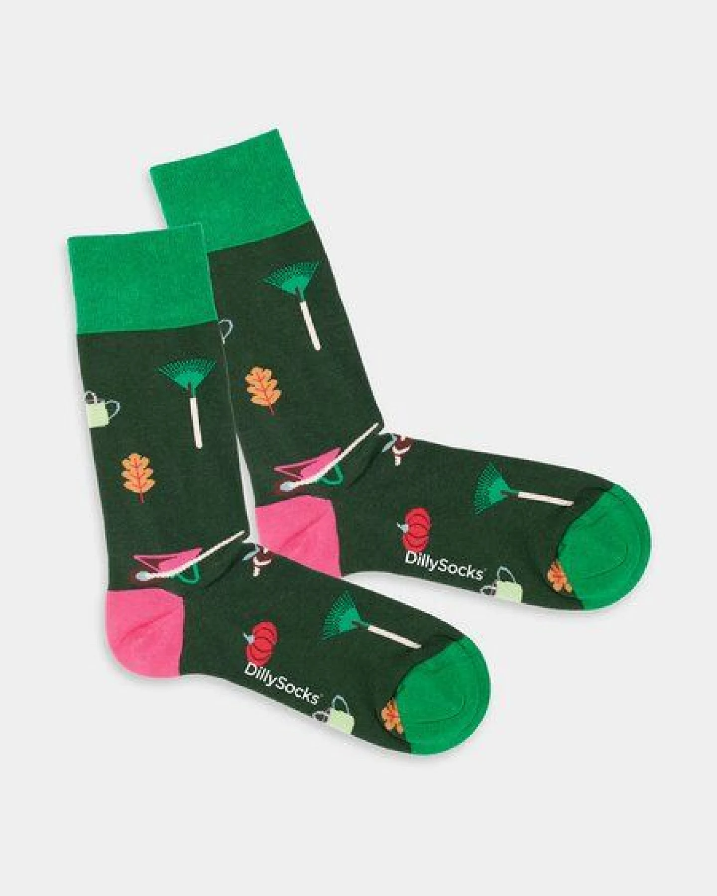 DillySocks Socken Garden Glow aus Biobaumwoll-Mix – Ansicht 2