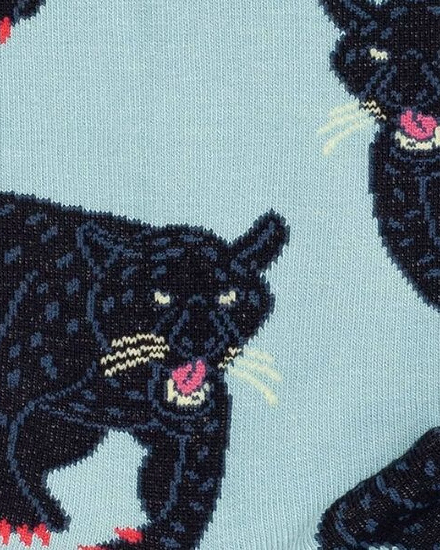DillySocks Socken Midnight Panther aus Biobaumwoll-Mix – Ansicht 3