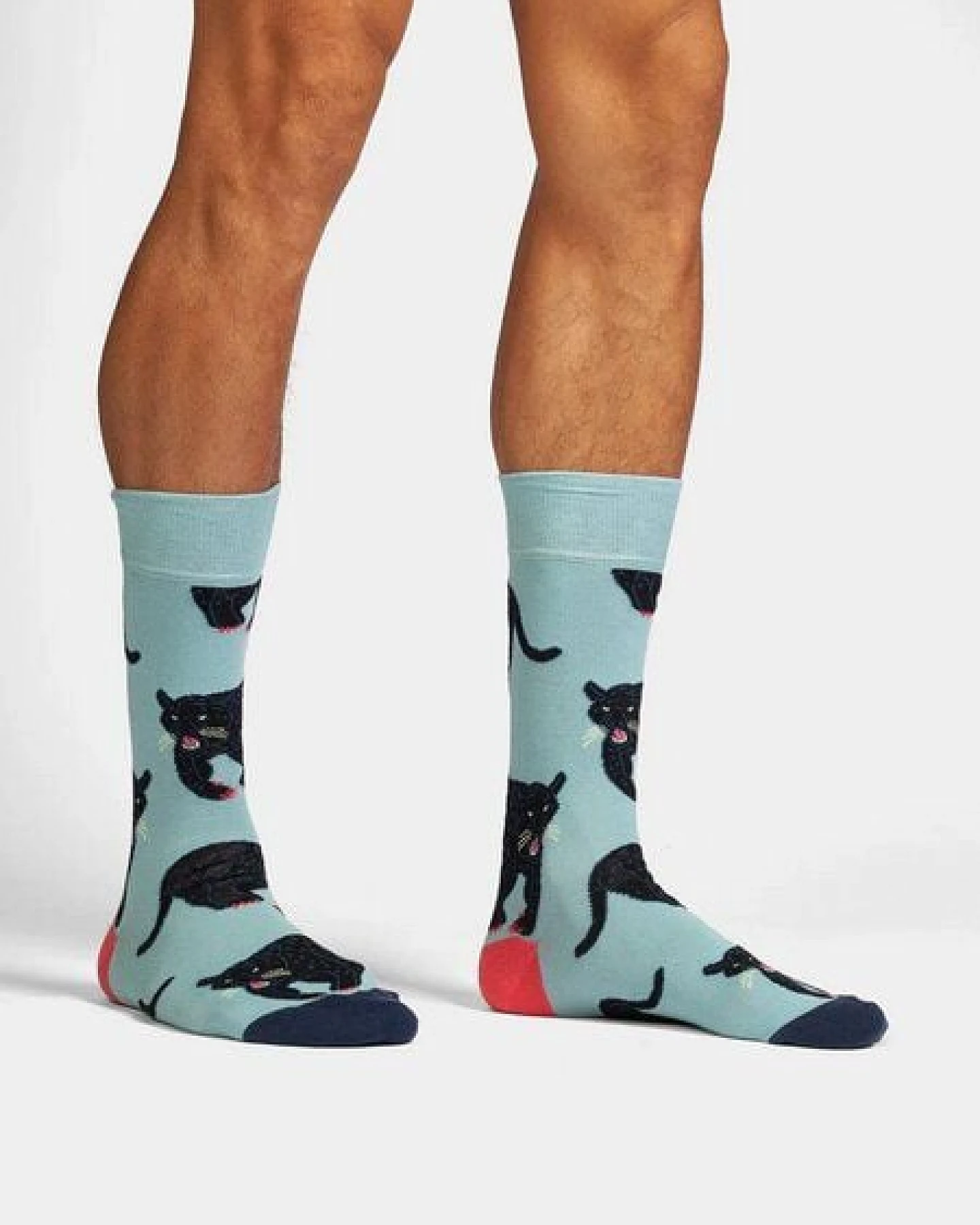 DillySocks Socken Midnight Panther aus Biobaumwoll-Mix – Ansicht 4