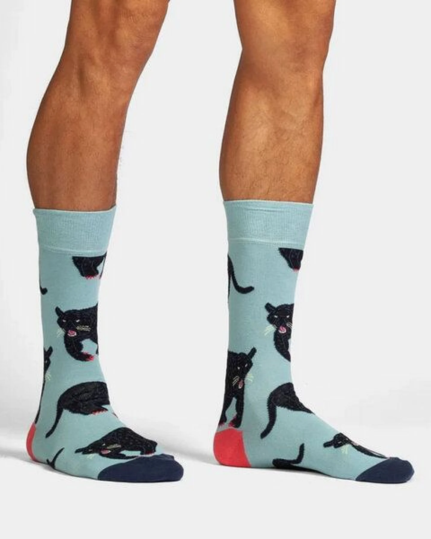 DillySocks Socken Midnight Panther aus Biobaumwoll-Mix – Ansicht 3
