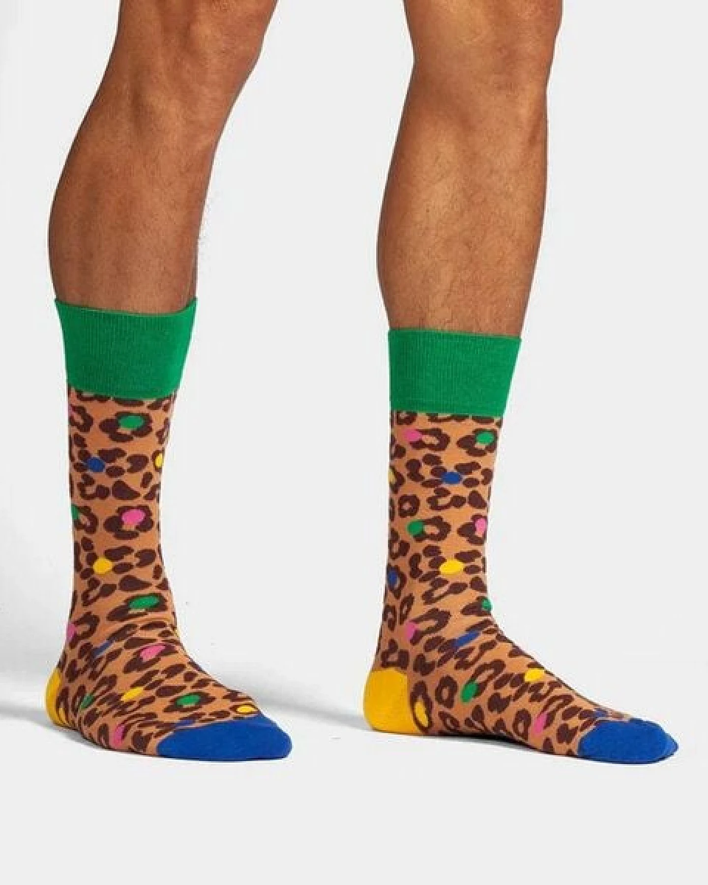 DillySocks Socken Leo Spots aus Biobaumwoll-Mix – Ansicht 3