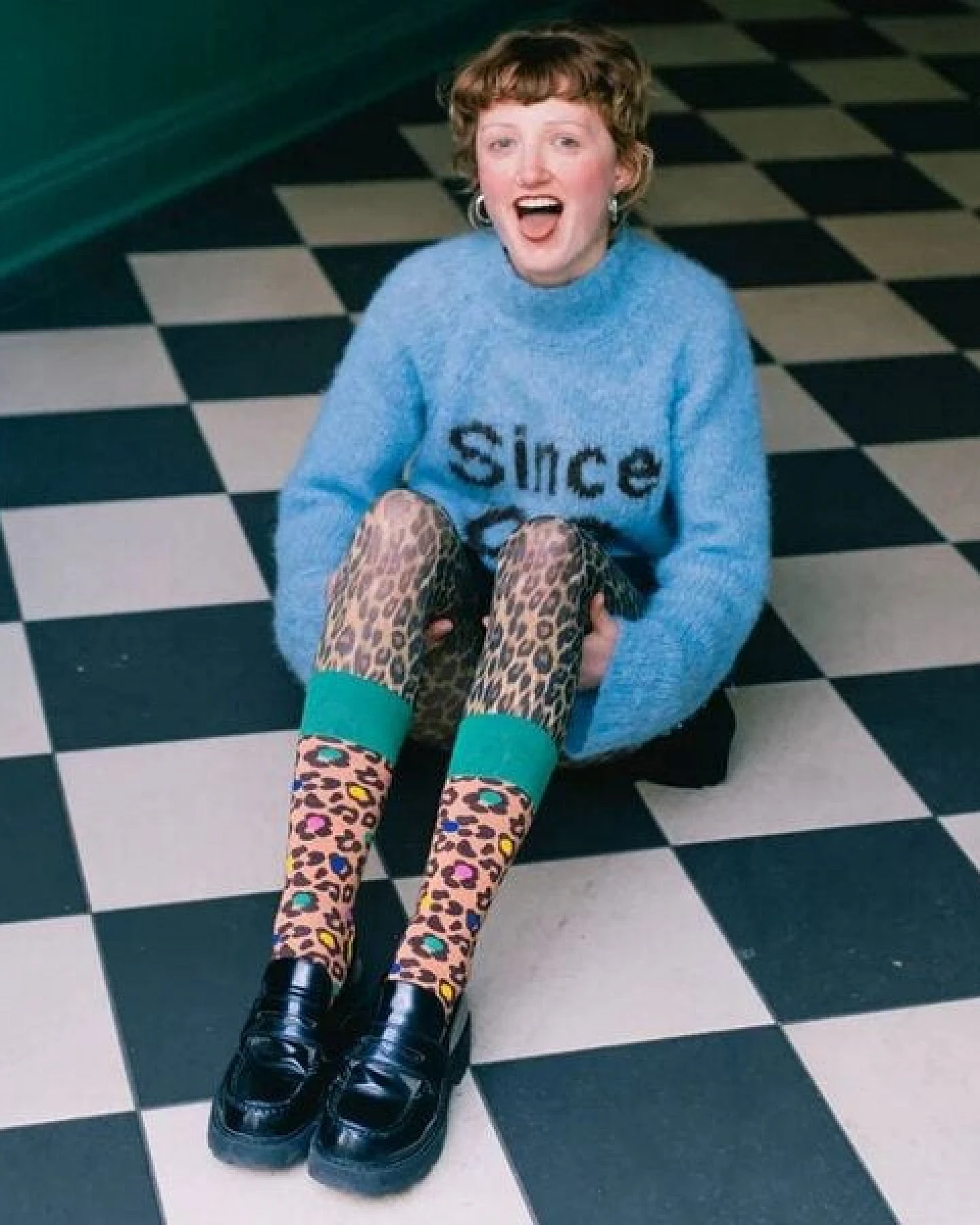 DillySocks Socken Leo Spots aus Biobaumwoll-Mix – Ansicht 4