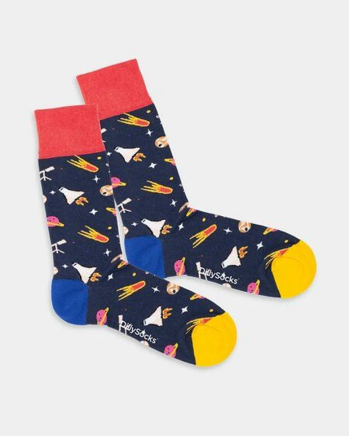 DillySocks Socken Galactic Adventure aus Biobaumwoll-Mix
