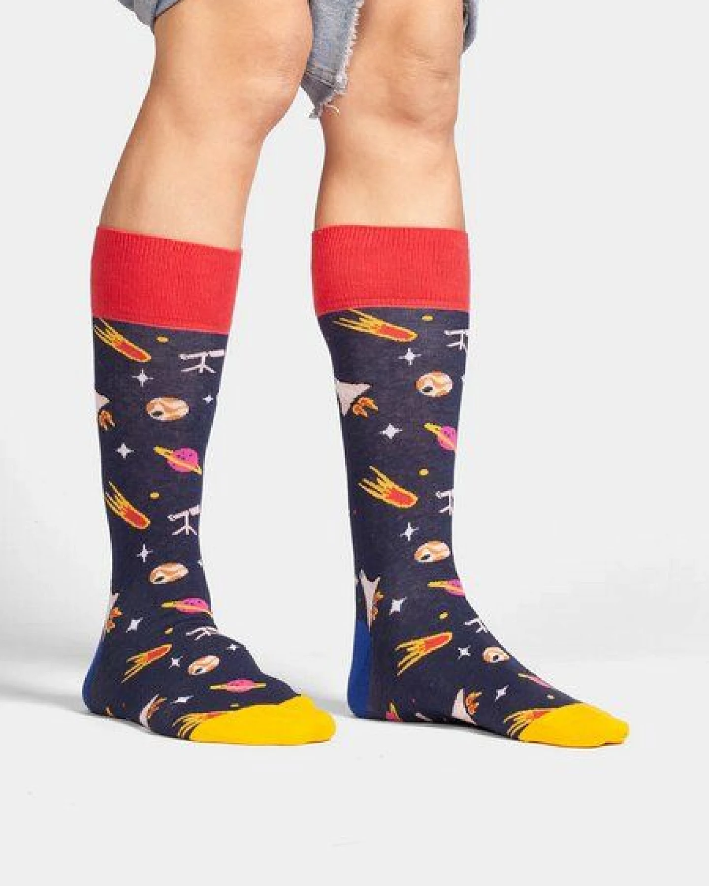 DillySocks Socken Galactic Adventure aus Biobaumwoll-Mix – Ansicht 2