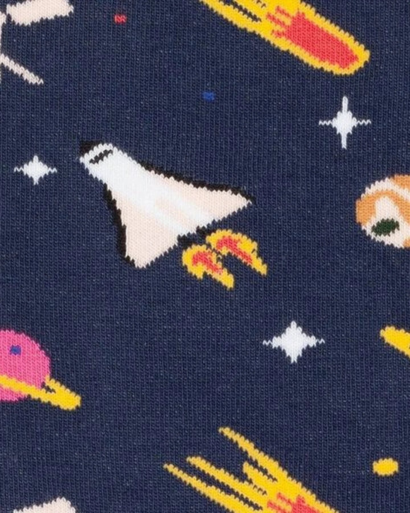 DillySocks Socken Galactic Adventure aus Biobaumwoll-Mix – Ansicht 2
