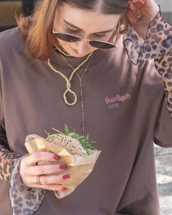LITSCHI DESIGNS BAGEL SHIRT