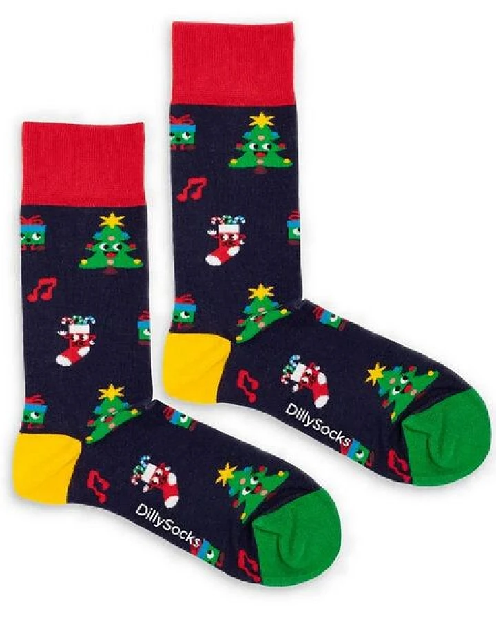 DillySocks Socken Jolly Tunes aus Biobaumwoll-Mix