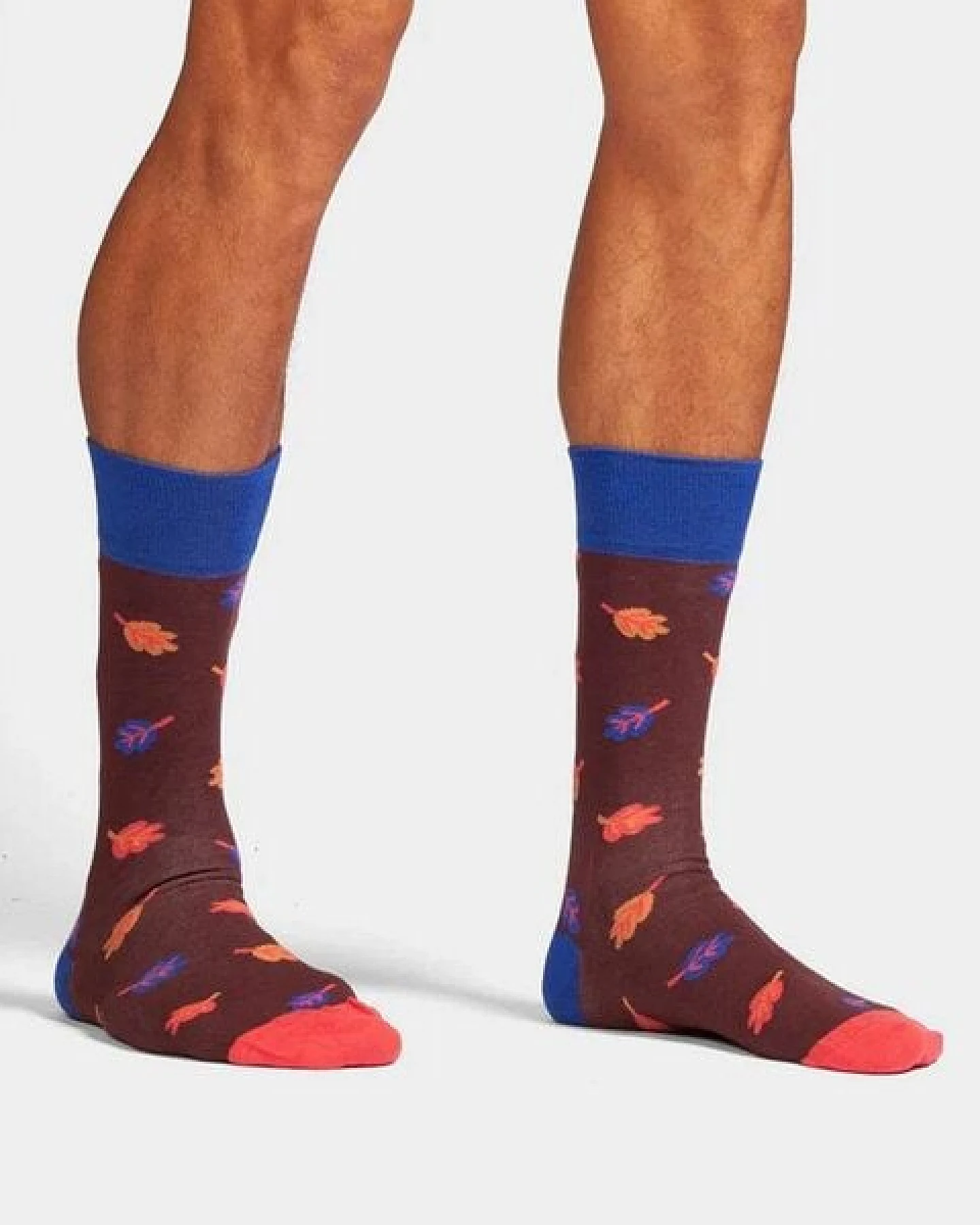 DillySocks Socken Golden Leaves aus Biobaumwoll-Mix – Ansicht 2