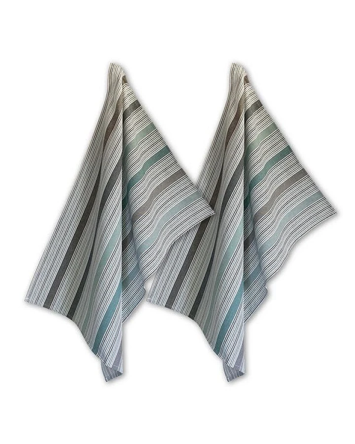 Solwang Design 2er-Set Geschirrtücher aus 100% Biobaumwolle, 70 x 50 cm