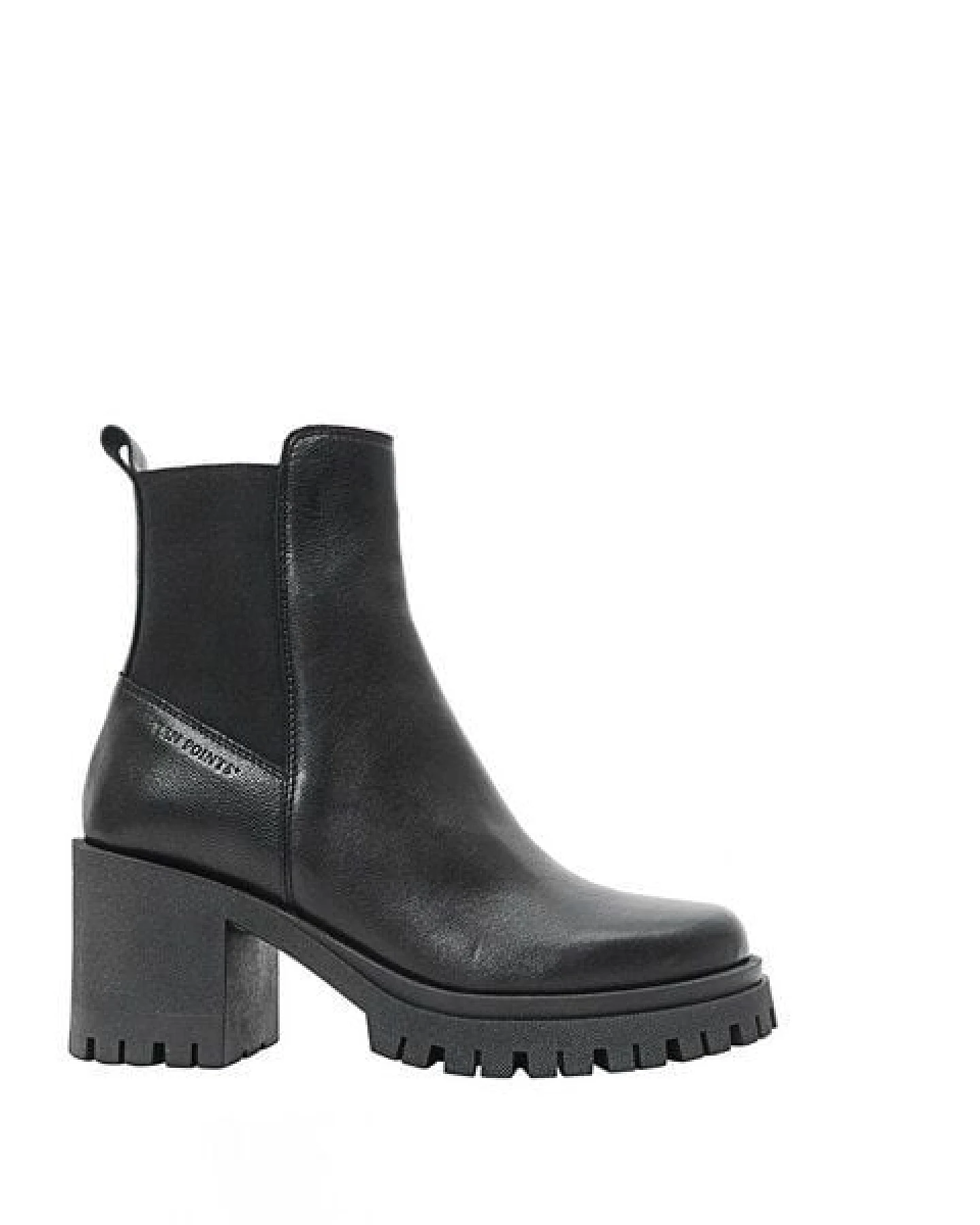 Ten Points Leder-Absatzboots, Ylva mit Gummi – Ansicht 4