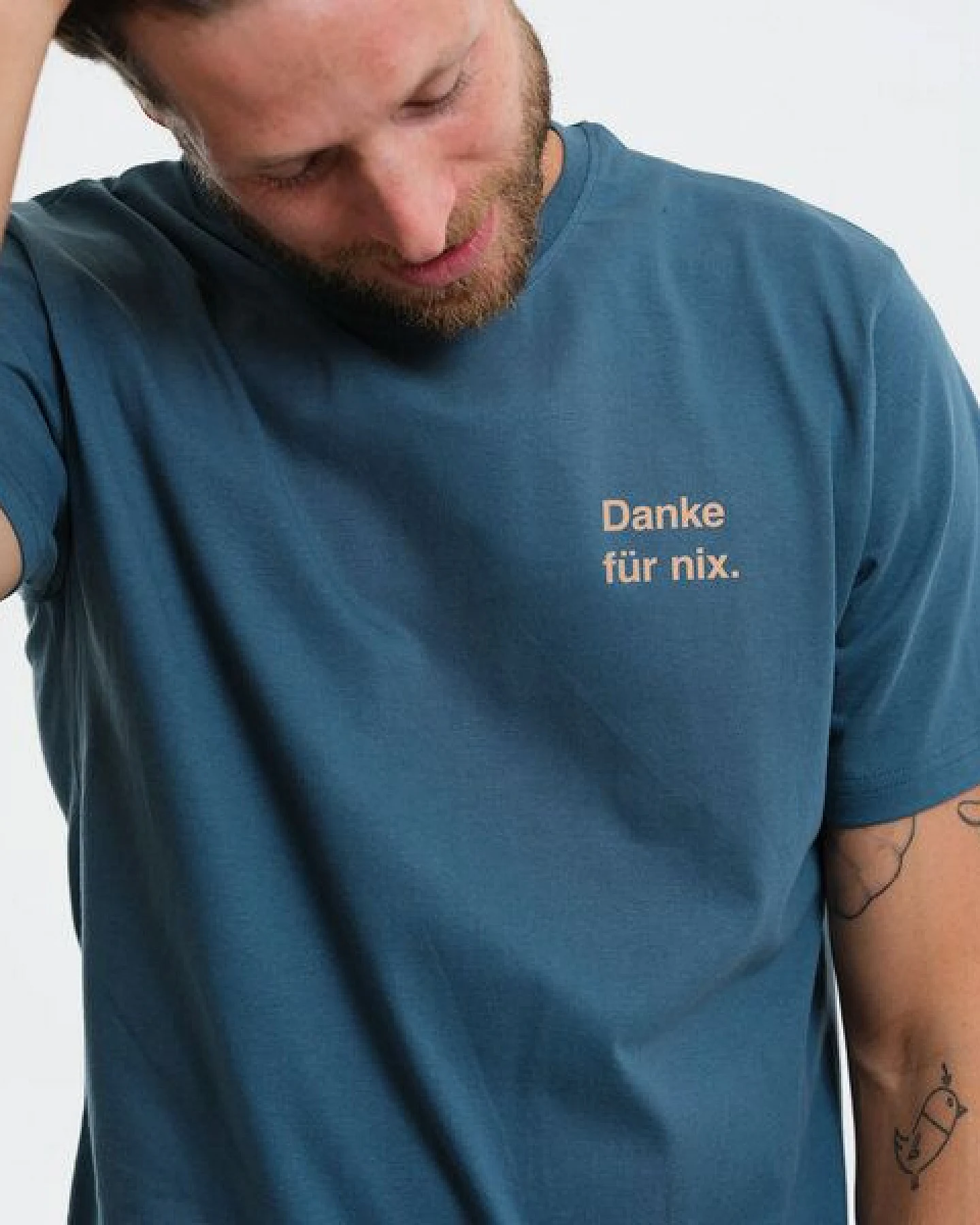 GARY MASH Shirt Danke für nix. aus Biobaumwolle – Ansicht 4