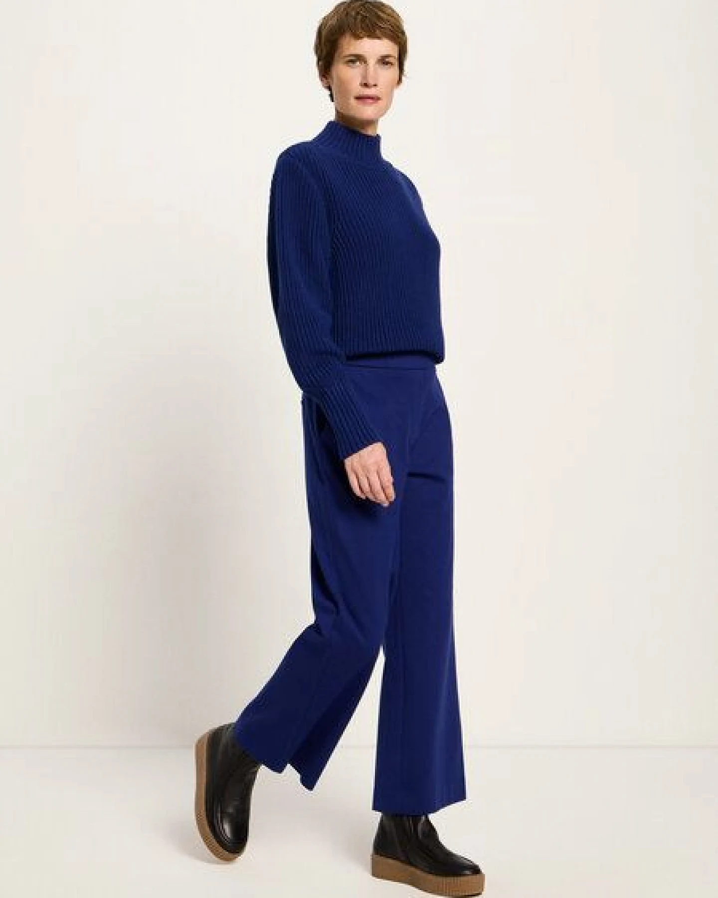 LANIUS Culotte aus Bio-Baumwolle und Bio-Schurwolle – Ansicht 2