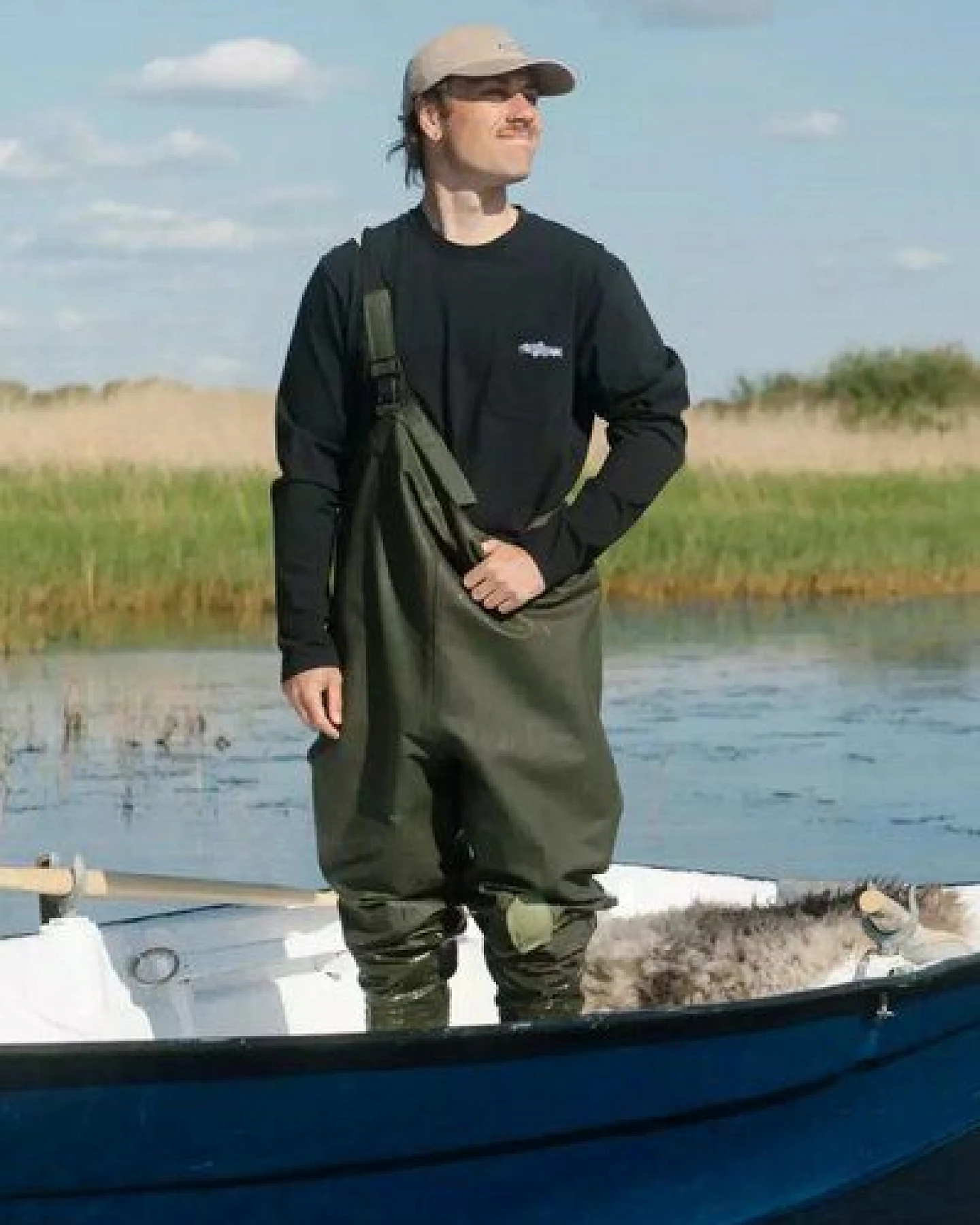 LAKOR Longsleeve aus Bio-Baumwolle - Mini Smoking Salmon – Ansicht 3