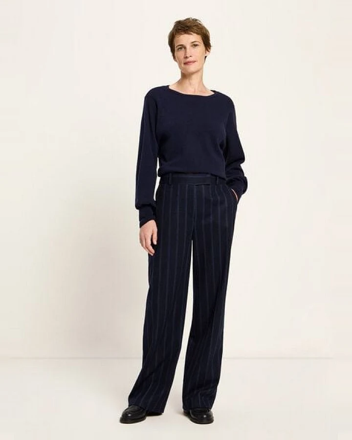 LANIUS Streifen Marlenehose