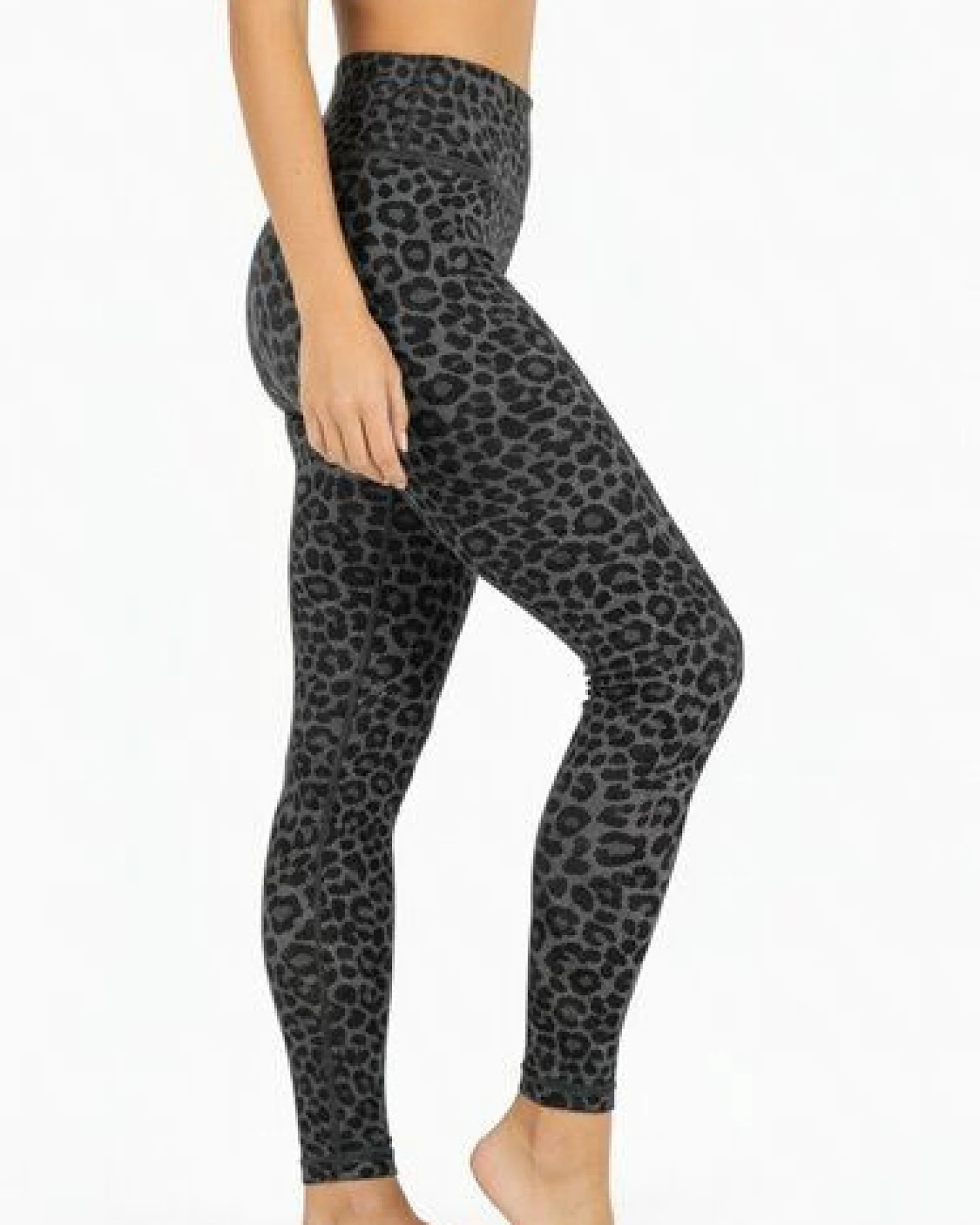Yoga Hero Leggings Leopard ecoNYL – Ansicht 3