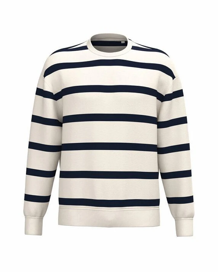 Greenspired Umweltfreundliches Unisex Sweatshirt mit Streifen, 300 g/m² XS-XXL