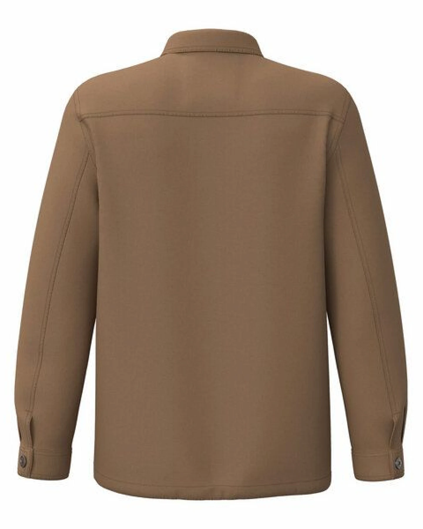 Greenspired Umweltfreundliche, gewaschene Herren-Workerjacke aus 100 % Biobaumwolle, 340 g/m² S-3XL – Ansicht 2